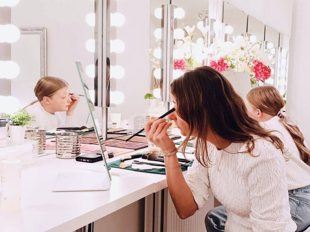 Moeder-dochter make-up workshops
